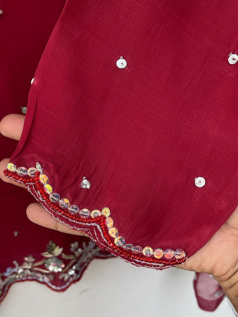DANIYA (MAROON)