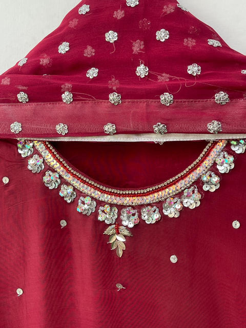 DANIYA (MAROON)