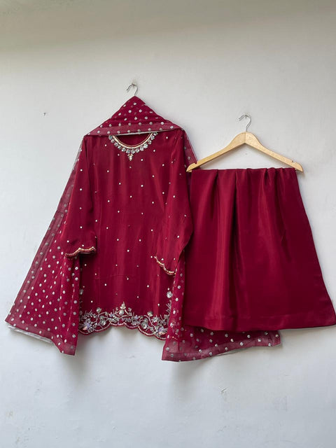 DANIYA (MAROON)
