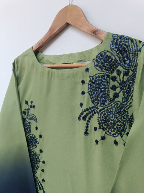 DIANA (NAVY & GREEN)