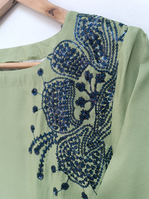 DIANA (NAVY & GREEN)