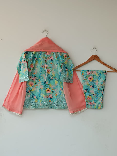 DILSHAD KIDS (MINT GREEN)