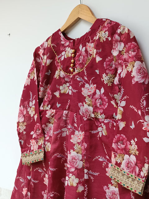 FLOSS KIDS (MAROON)