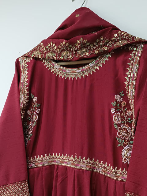 GEETI ARA NEW (MAROON)