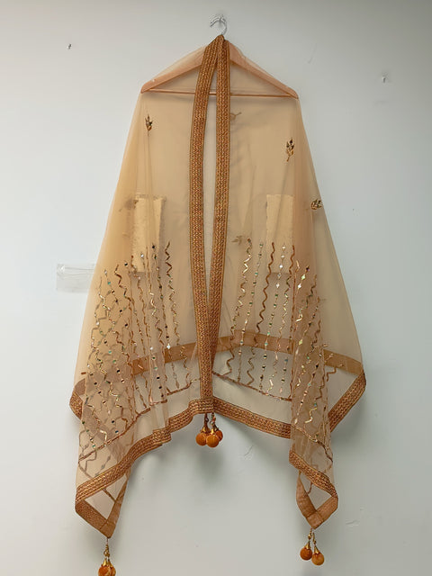 GOLDEN NET DUPATTA