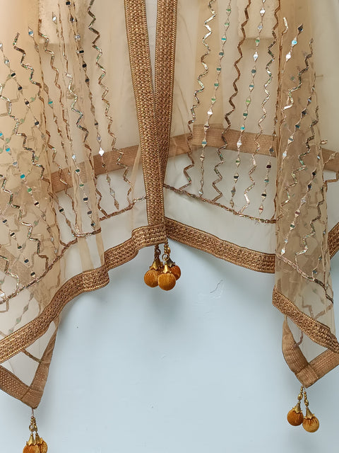 GOLDEN NET DUPATTA