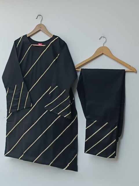 GOLD LINE 2 (BLACK)