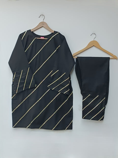 GOLD LINE 2 (BLACK)