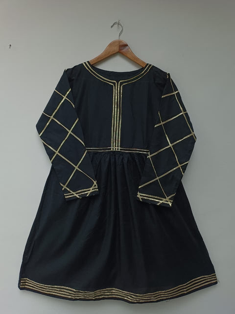 GOTA DRESS FROCK 2 (BLACK)