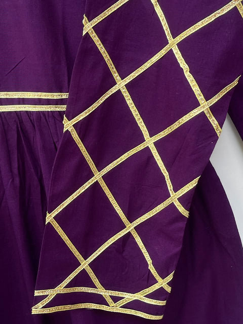 GOTA DRESS (PURPLE)