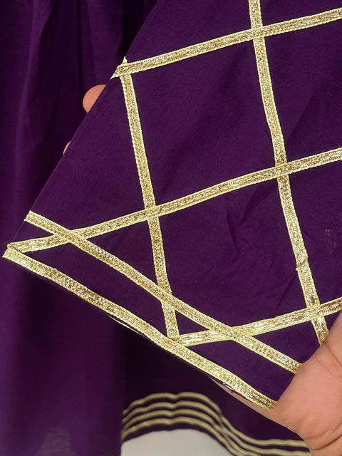 GOTA DRESS (PURPLE)