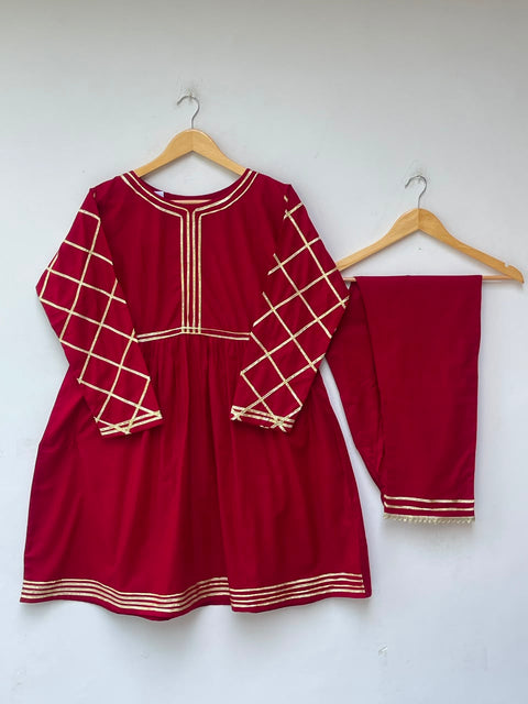 GOTA DRESS (RED)