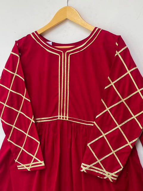 GOTA DRESS (RED)