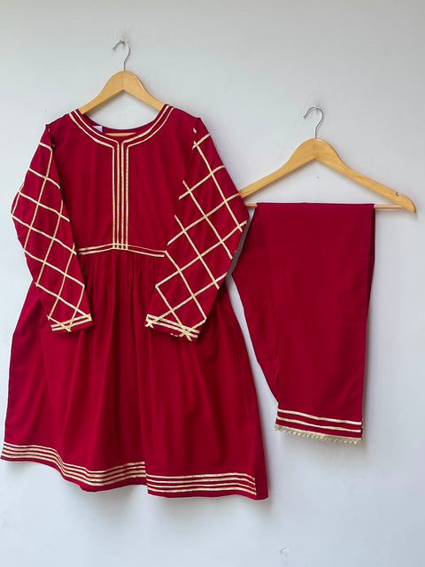 GOTA DRESS (RED)