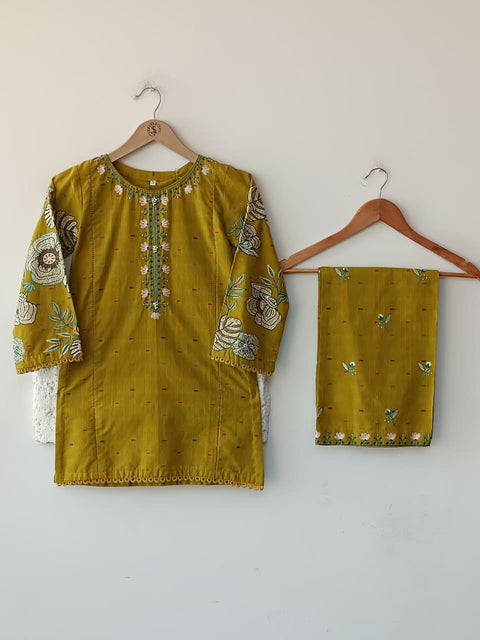 HADIYA KIDS (OLIVE)