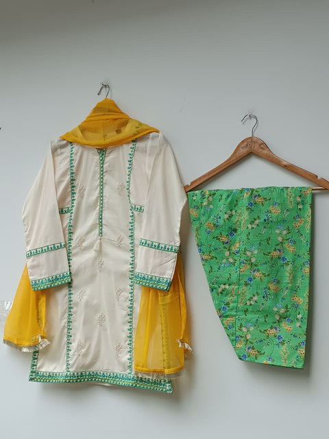 HERA KIDS 1 (IVORY & GREEN)