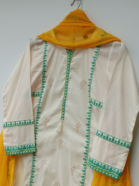 HERA KIDS 1 (IVORY & GREEN)