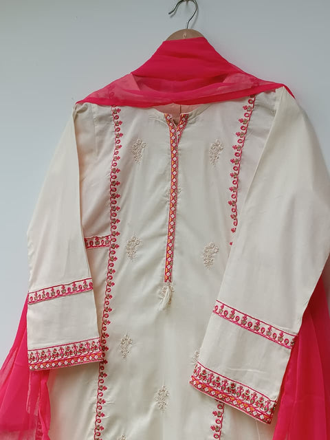 HERA KIDS 1 (IVORY & RED)