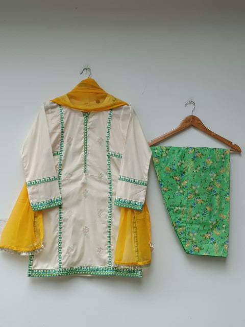 HERA KIDS 1 (IVORY & GREEN)