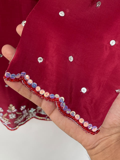 HOORIA (MAROON)