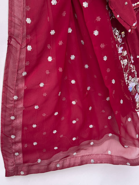 HOORIA (MAROON)