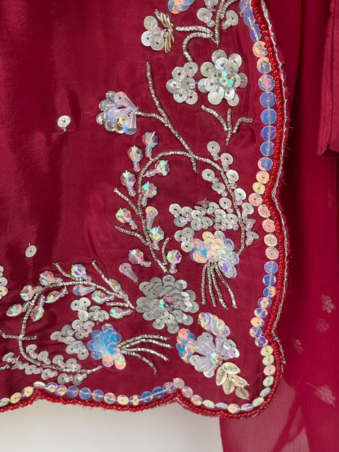HOORIA (MAROON)