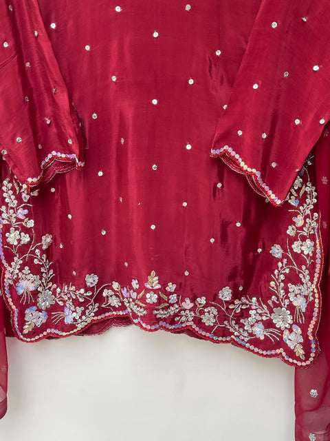 HOORIA (MAROON)