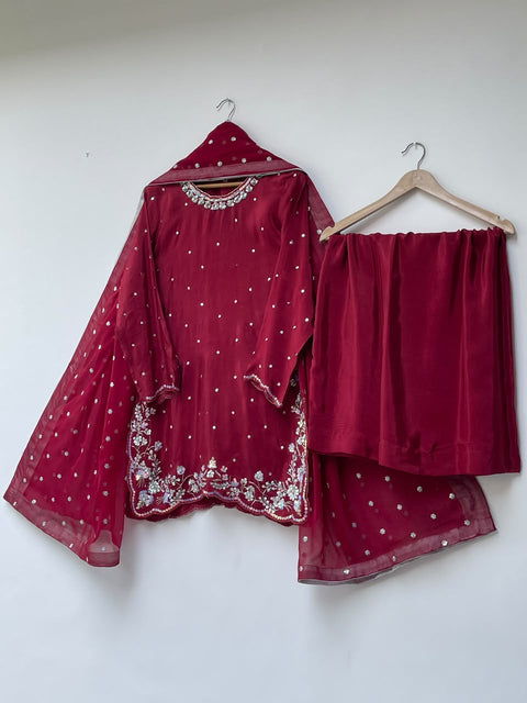 HOORIA (MAROON)