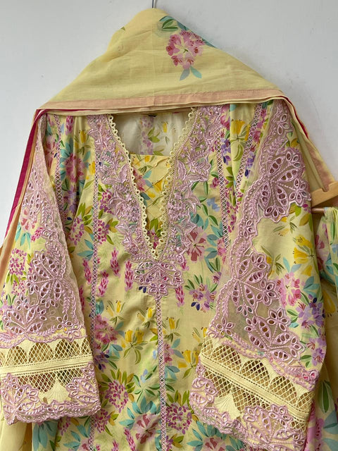 HUMAIRA (LIME YELLOW)