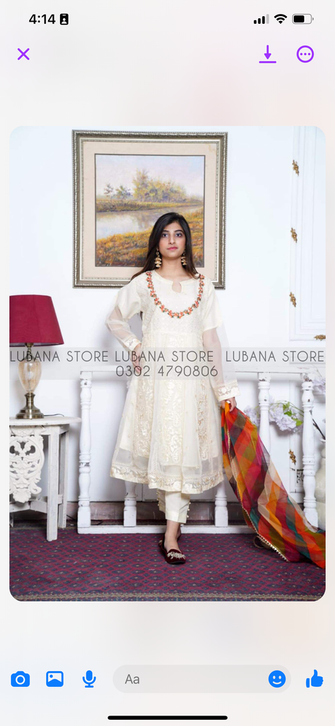TABISH (WHITE) - Lubana Store