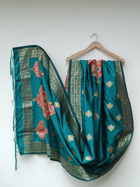 INDIAN BNARSI SHAWL 14