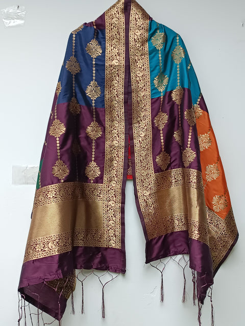 INDIAN BNARSI SHAWL 8