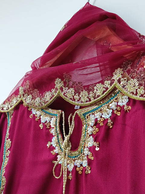 INZA NET (MAROON)