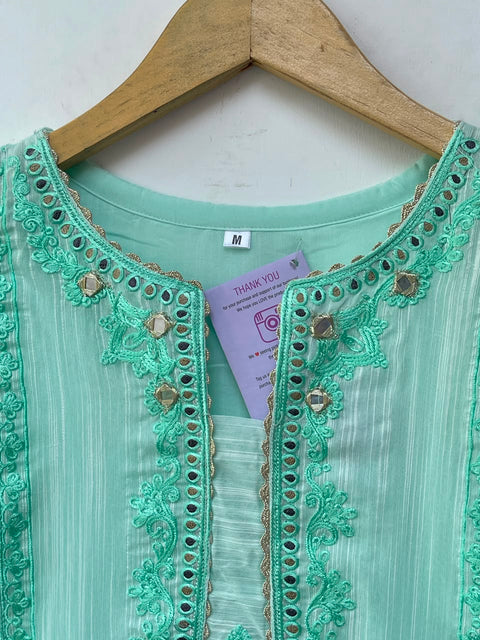 IRUM FROCK (C GREEN)