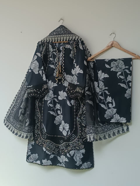 JAMNA COTTON (BLACK)