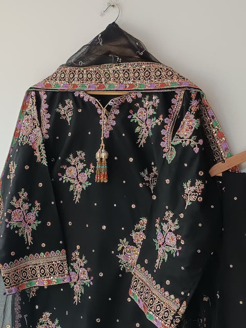 KISHWA EMB (BLACK)