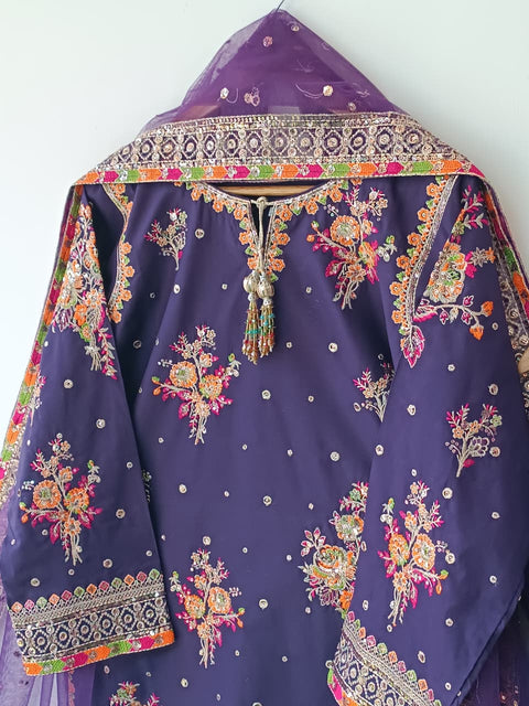 KISHWA EMB (PURPLE)