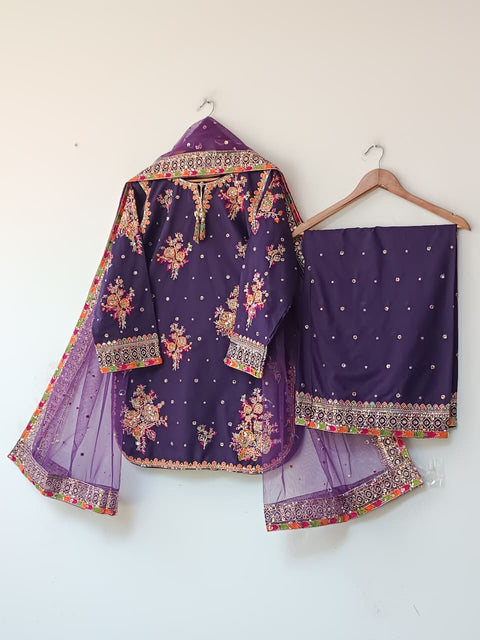KISHWA EMB (PURPLE)
