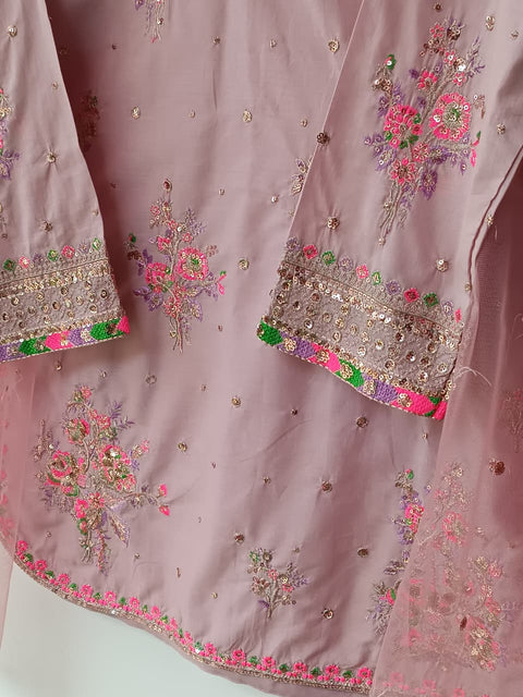 KISHWA EMB (MAUVE PINK)