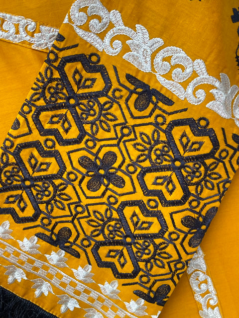 LAWN ANGRUKHA (MUSTARD)