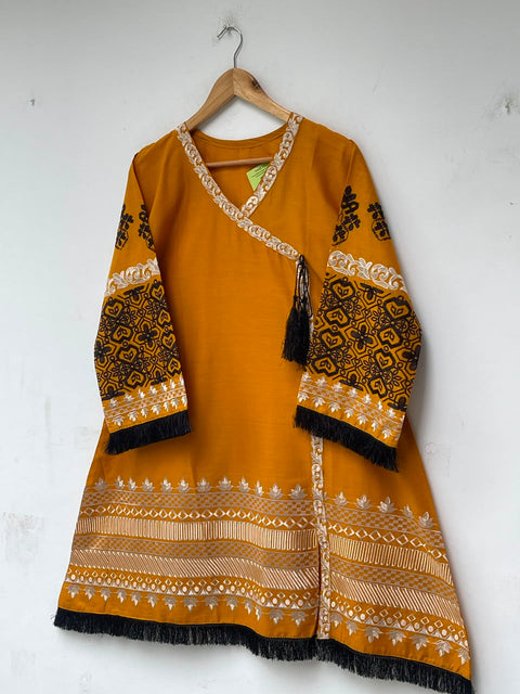 LAWN ANGRUKHA (MUSTARD)