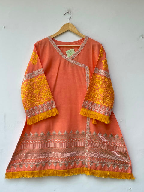 LAWN ANGRUKHA (PEACH)