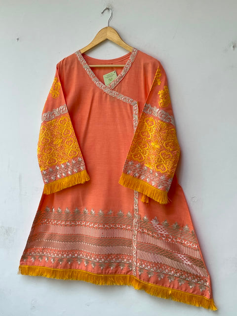 LAWN ANGRUKHA (PEACH)