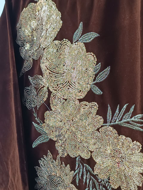 LS 3073 VELVET (BROWN)