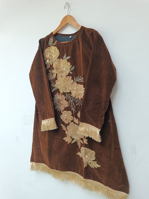 LS 3073 VELVET (BROWN)