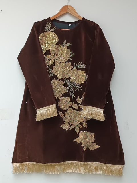 LS 3073 VELVET (BROWN)