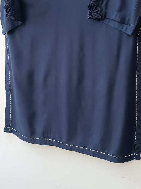 MAHA FLOWER (NAVY)