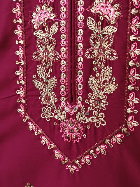 NABILA COTTON (MAROON)