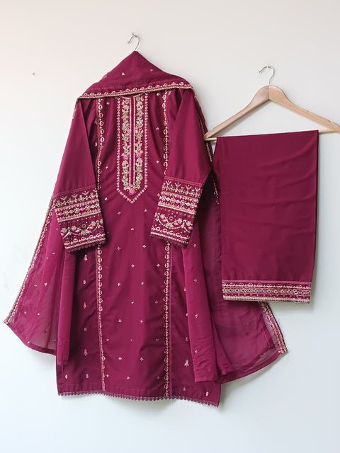 NABILA COTTON (MAROON)