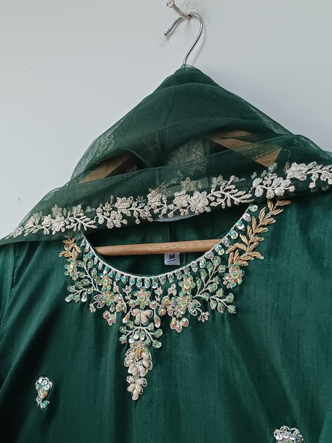 NAZIA (BOTTLE GREEN)